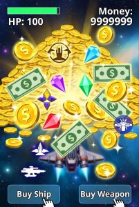 Space Shooter MOD APK- With Mega Menu, Unlimited Money, and God Mode! 5